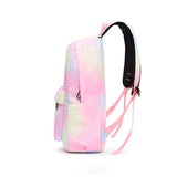 Waterproof Nylon School Backpack for Teen Girls with Lunch Box