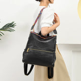 Women Leather Backpack School Bags Ladies Bagpack Large Capacity