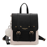 Women Backpacks High Leather Travel Backpack Small School Bags for Girls