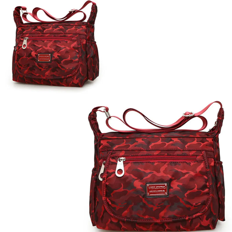 Women Messenger Shoulder Bags Crossbody High Capacity Camouflage Female