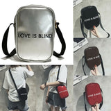Leather Women's Sports Mini Cellphone Bag Crossbody Shoulder Bag