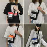 Canvas Cross-body Messenger Bag Phone Shoulder Pouch Handbag Purse