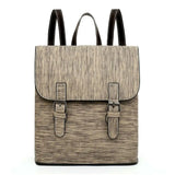 Women Leather Travel School Backpack Large Rucksack Laptop Satchel Bag