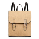 Women Leather Travel School Backpack Large Rucksack Laptop Satchel Bag
