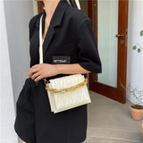 Small Square Chain Shoulder Bag for Women