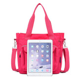 High Top-handle Nylon Travel Bag Large Crossbody Tote Shoulder Bags for Women