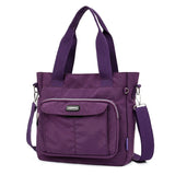 High Top-handle Nylon Travel Bag Large Crossbody Tote Shoulder Bags for Women