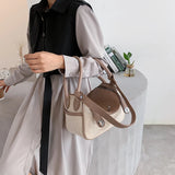 Women Box Tote Bag Boston Handbag Shoulder Bags Ladies Shopping Bag