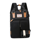 Nylon Backpack Travel Student School Bag Laptop Male Female Book Bags