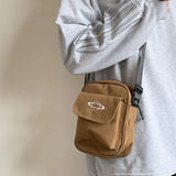 Japan Style Women Canvas Shoulder Bag Casual Girl Messenger Purse