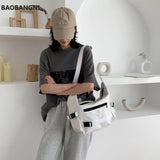 Womens Canvas Messenger Bag Cross Body Eco Handbag