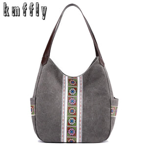 Canvas Shoulder Bag Handbags Women Bags Female Shoulder Bag