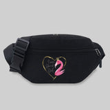 Flamingo Series Chest Messenger Bag | Outdoor Sports Shoulder Crossbody Bag