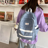 Waterproof Schoolbag Teenage Girl Backpack
