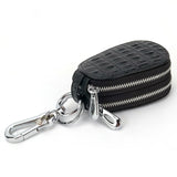 Crocodile Pattern Key Wallets Leather Double Layer Zipper Multifunctional Male C