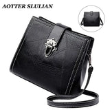 Women Crossbody Bags Vintage PU Leather Shoulder Tote Bolsas