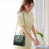 Women Crossbody Bags Vintage PU Leather Shoulder Tote Bolsas