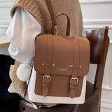 Women Backpacks High Leather Travel Backpack Sac A Dos