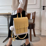 Women Backpacks High Leather Travel Backpack Sac A Dos