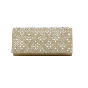 Women Diamond Evening Clutch Bags Wedding Banquet Wallets Chain Shoulder Bags