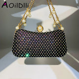 Diamond Wedding Shoulder Bag Bling Party Handbag Chain Ladies