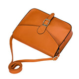 Women Envelope Bag PU Leather Messenger Handbag Shoulder Crossbody Purse