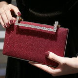 Women Evening Bags Diamond Clutch Party Messenger Handbag