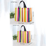 Women Foldable Shopping Bag Reusable Eco Tote Pouch Large Non-woven Shopper Bags