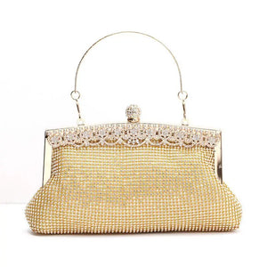 Women Diamond Wedding Handbags Dinner Wallets Wedding Clutch Purse