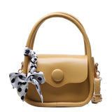 Retro Bow Decoration Messenger Bag for Women
