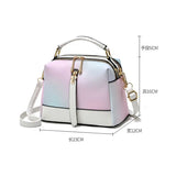 Women Handbag Famous PU Leather Texture Shoulder Crossbody Ins Shell Bag