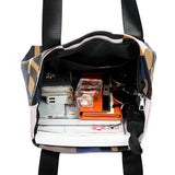 Plaid Shoulder Tote Bag Large Capacity Messenger Bag Women Shopping Bags