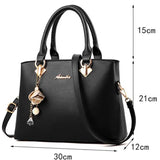 Women Handbag Shoulder Crossbody Bag Lingdang 28X14X17cm
