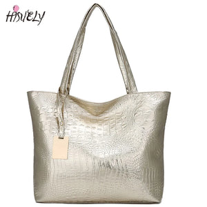 Women Handbag Laser Hologram Leather Shoulder Bag Lady Single Shopping Bags