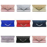Women Glitter Clutch Wallet Long Evening Wedding Prom Purse Handbag