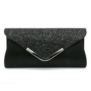 Women Glitter Clutch Wallet Long Evening Wedding Prom Purse Handbag
