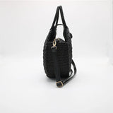 Women Handbag Summer Beach Tote Circle Bag Rattan Round Handbag