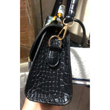 Women Handbag Chain Solid Purse Silk Scarf Shoulder Bag