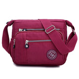 Casual Crossbody Shoulder Bag Nylon Waterproof Messenger Bag