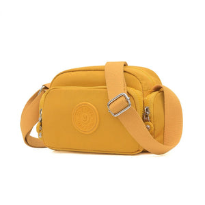 Nylon Waterproof Shoulder Bag for Women Crossbody Casual Diagonal Small Bag