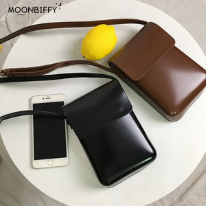 Women Handbags Pu Leather Shoulder Bags Large Capacity Crossbody Solid Flap