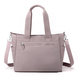 Waterproof Oxford Tote Shoulder Bag Large Capacity Top-handle Messenger Bag