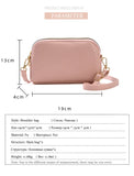 Women Handbags Pu Leather Large Capacity Crossbody Bags