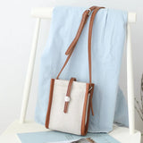 Vintage Canvas Shoulder Bag Large Capacity Crossbody Phone Purse