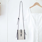 Vintage Canvas Shoulder Bag Large Capacity Crossbody Phone Purse