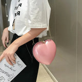 Heart-shaped Crossbody Bag Shoulder Bag Famous Female Messenger Bags