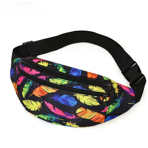 Holographic Waist Bag Sport Fanny Pack Crossbody Chest Bag