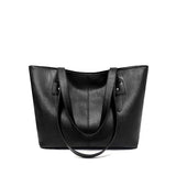 Women Korea Handbag Female Large Capacity Shoulder Bag Pu Fabric Hand Bags
