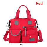 Women Nylon Shoulder Bag Cute Messenger Waterproof Crossbody Travel Handbag