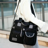 Women Nylon Shoulder Bag Cute Messenger Waterproof Crossbody Travel Handbag